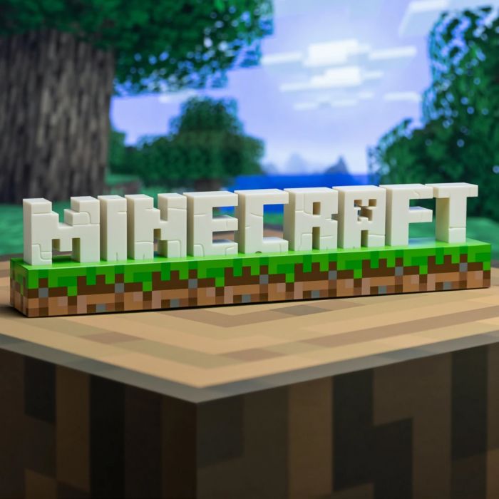 Minecraft Logo Light