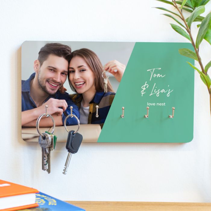 Personalised Photo Key Hanger