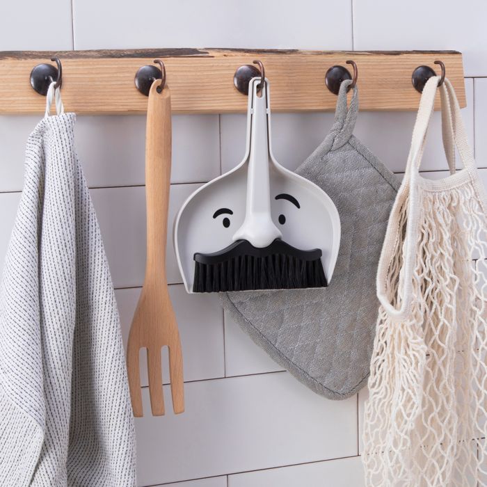 Dustache Mini Dustpan and Brush