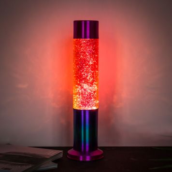 Rainbow Glitter Lava Lamp