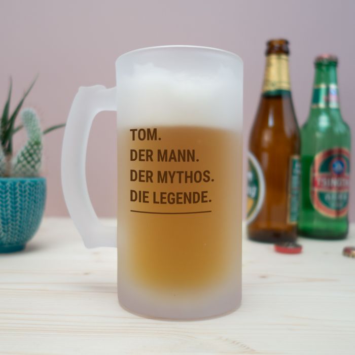 Personalised Beer Stein - Design