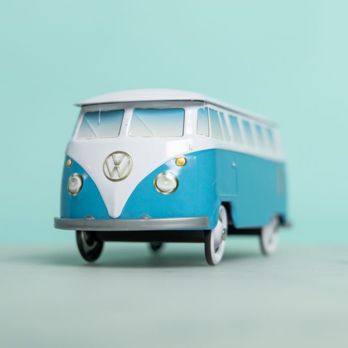 VW Camper Van Storage Tin - Blue