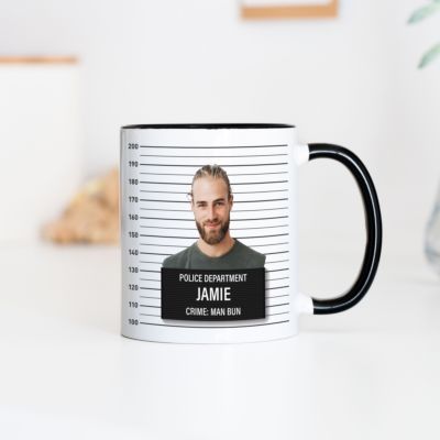 Personalised ‘Mugshot’ Mug